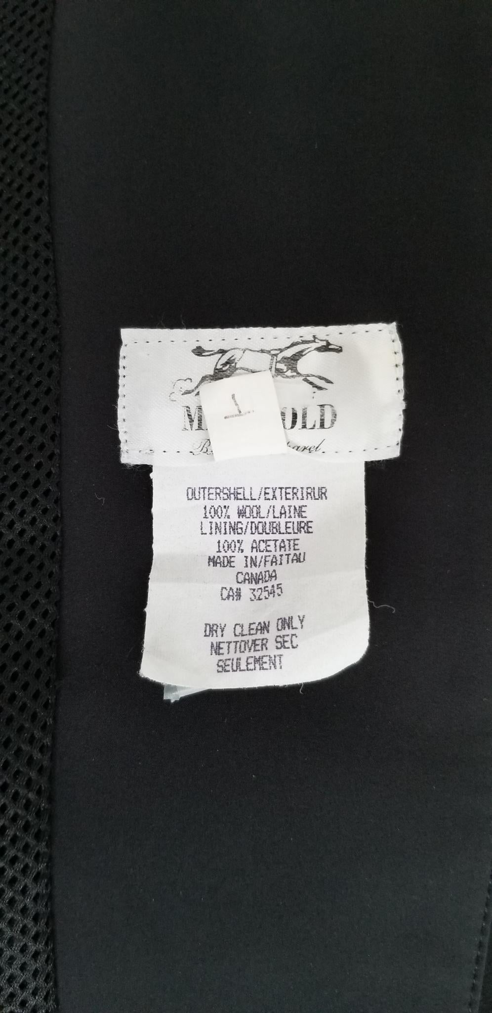 Marigold Technical Show Jacket - Black - 10T