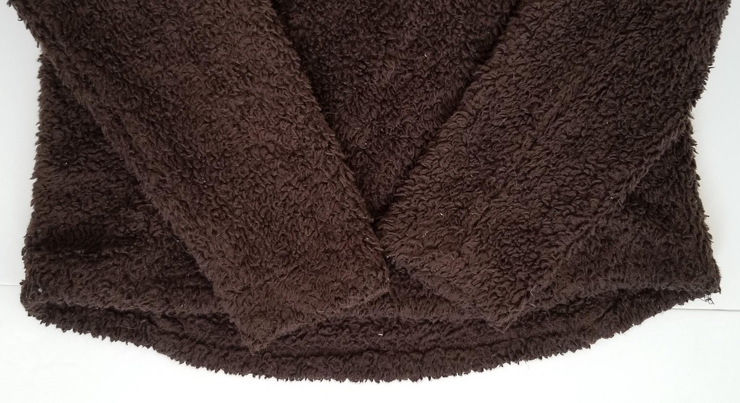 Mountain Horse Fleece 1/4 Zip - Brown - Small