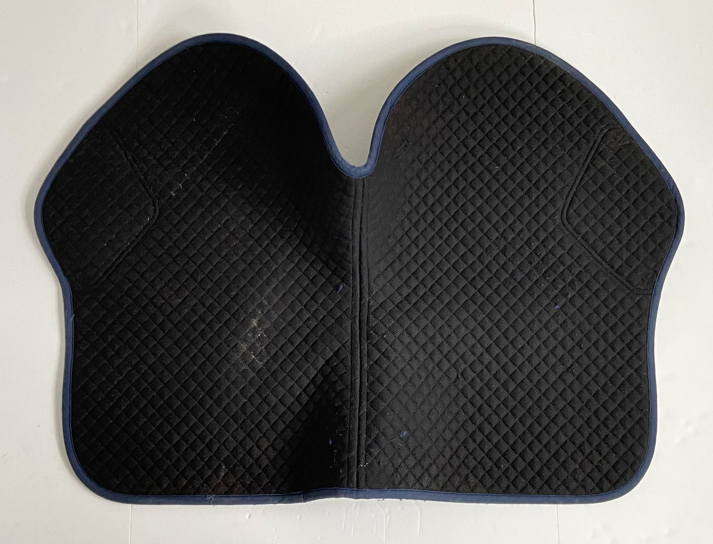 Shires Performance Shaped Pad - Navy - Full