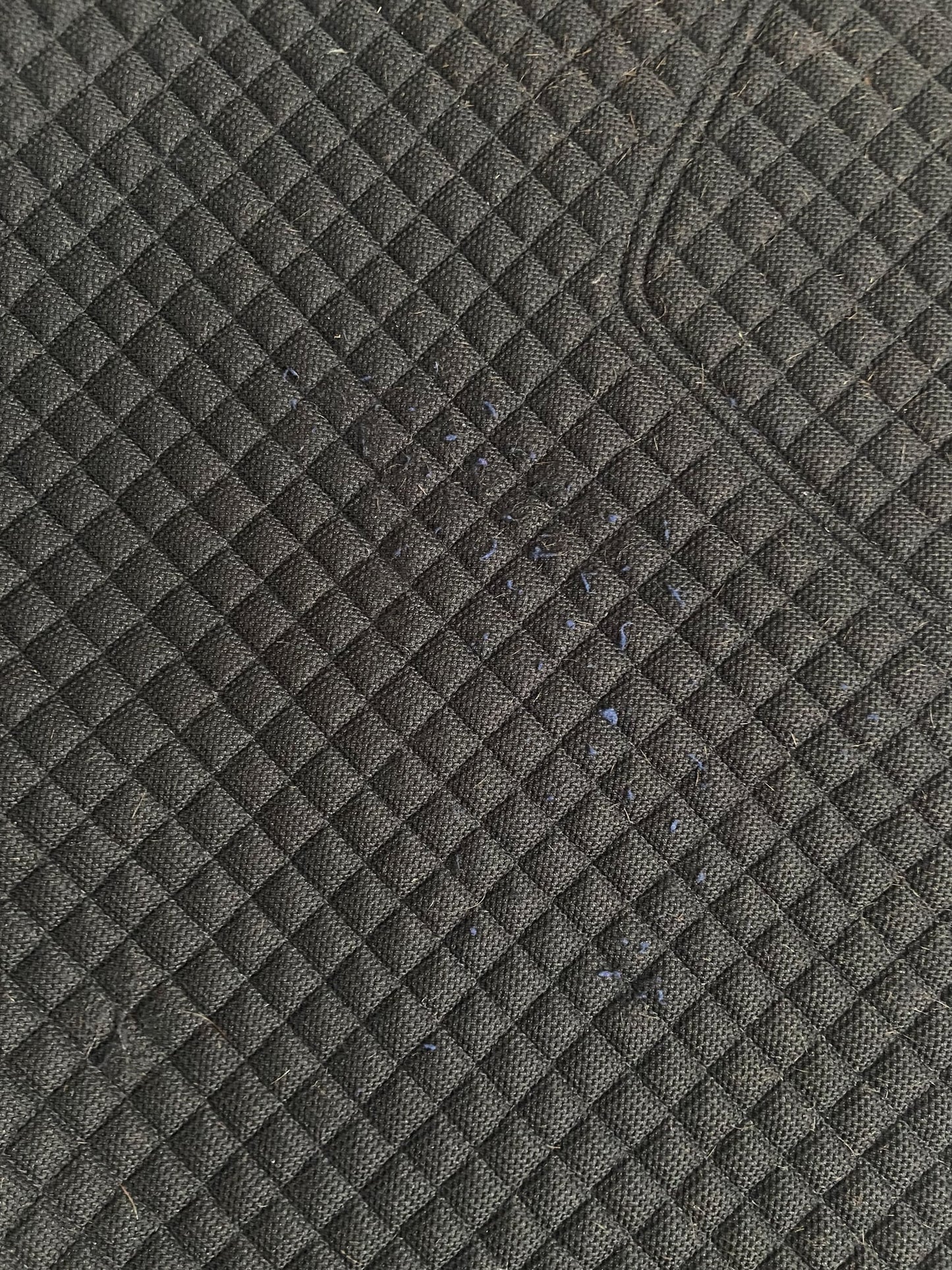 Shires Performance Shaped Pad - Navy - Full