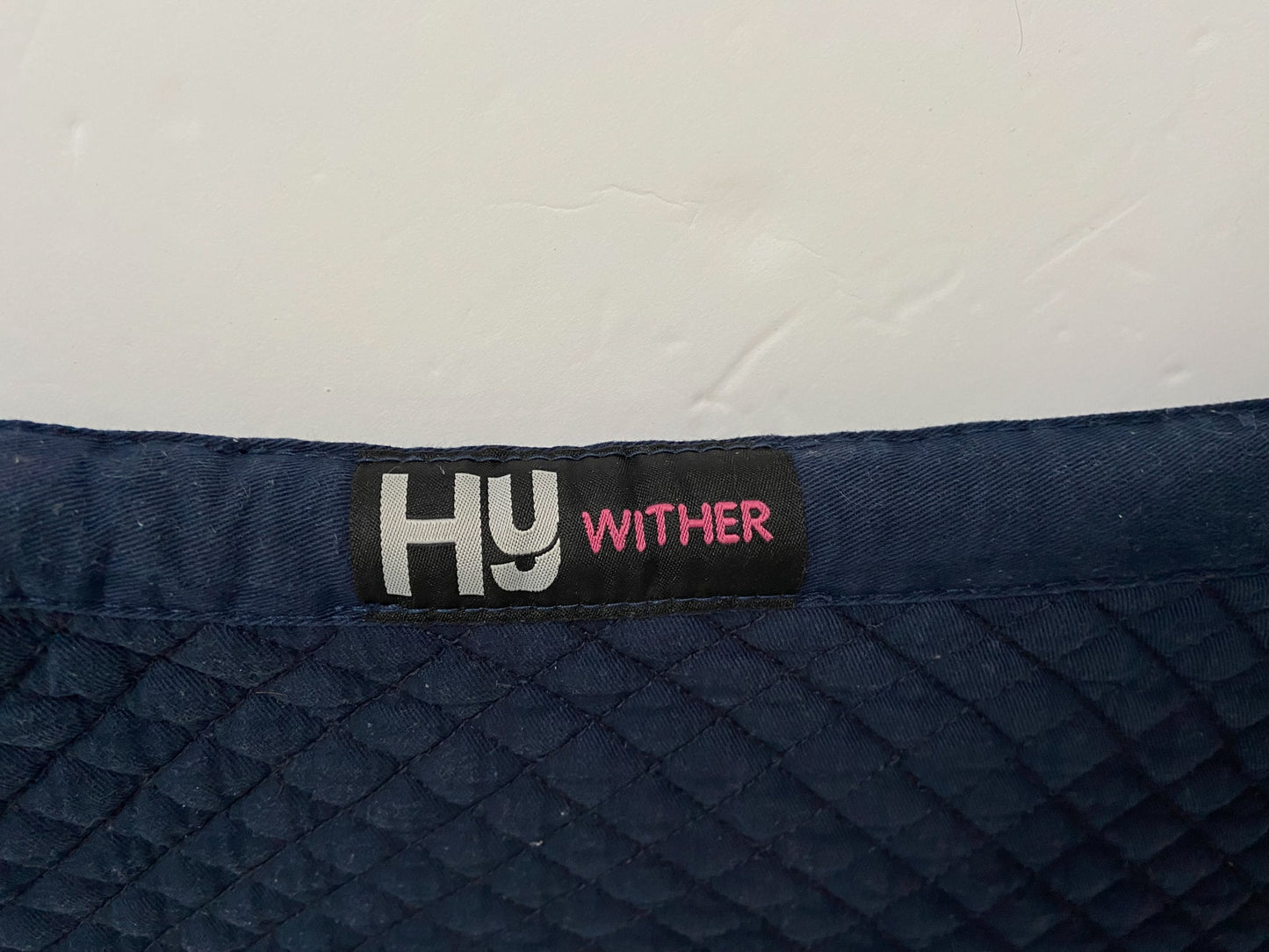 Hy Wither Dressage Pad - Navy - Full