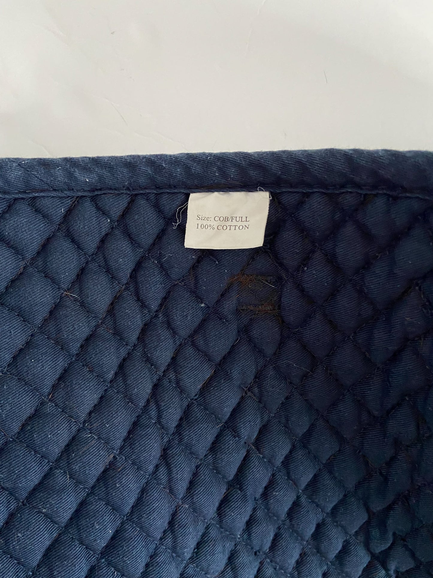 Hy Wither Dressage Pad - Navy - Full