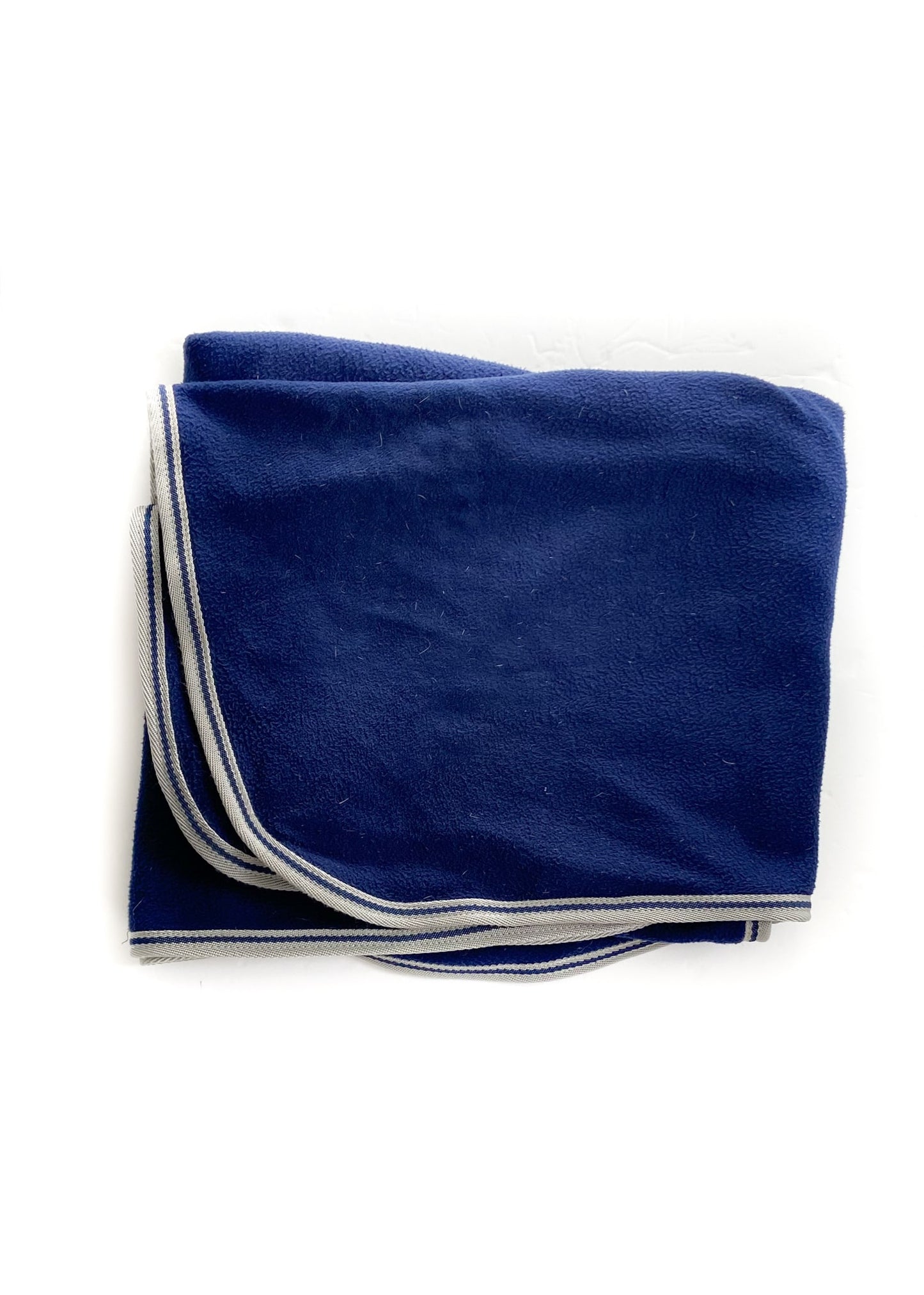 Fleece Quarter Sheet - Navy - Large (Pony)