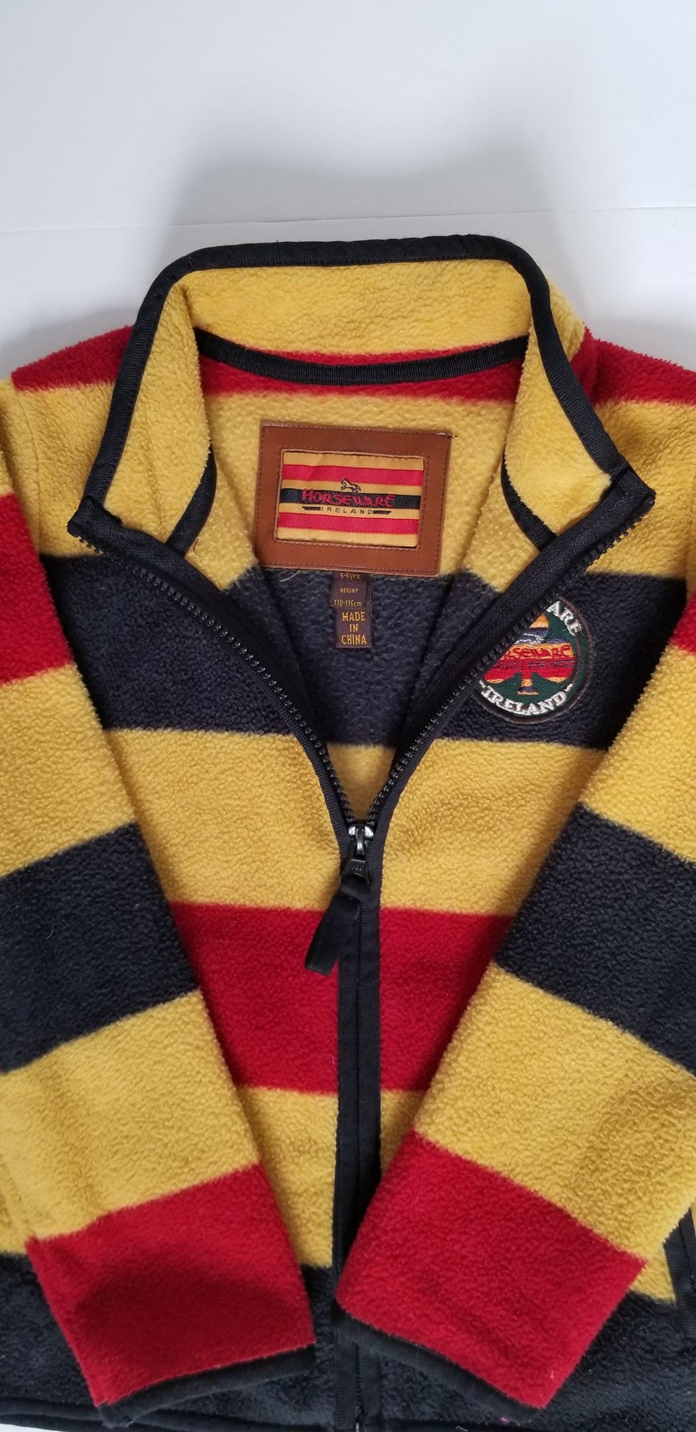 Horseware Ireland Kids Newmarket Sweater - Whitney Gold - Youth 5-6