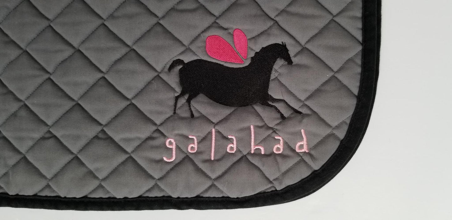 Ogilvy Jump Baby Pad - Grey w/ Black Trim - Regular