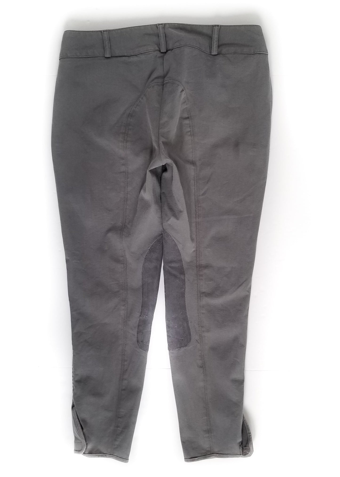 On Course Knee Patch Breeches - Grey - Women's 32