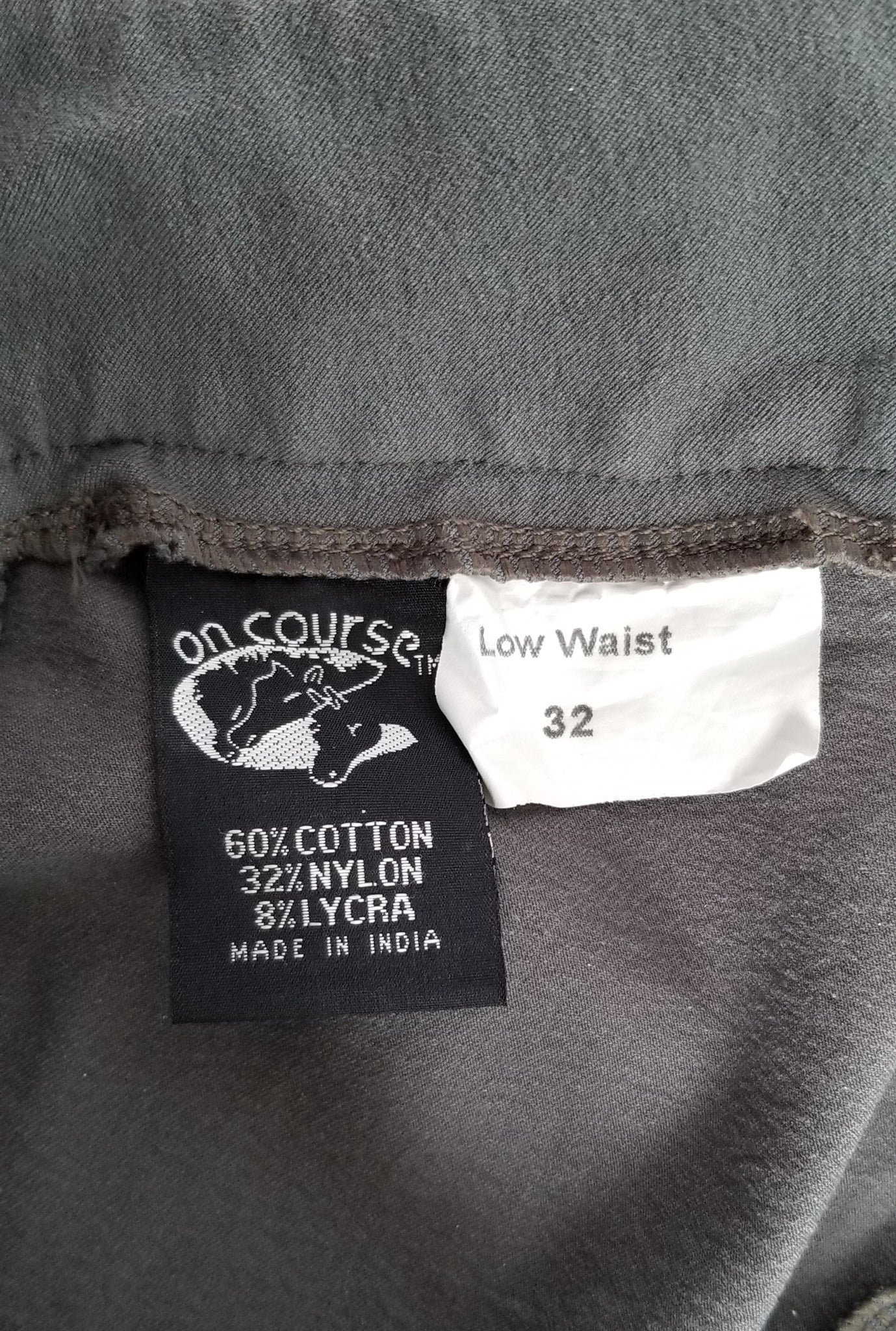 On Course Knee Patch Breeches - Grey - Women's 32