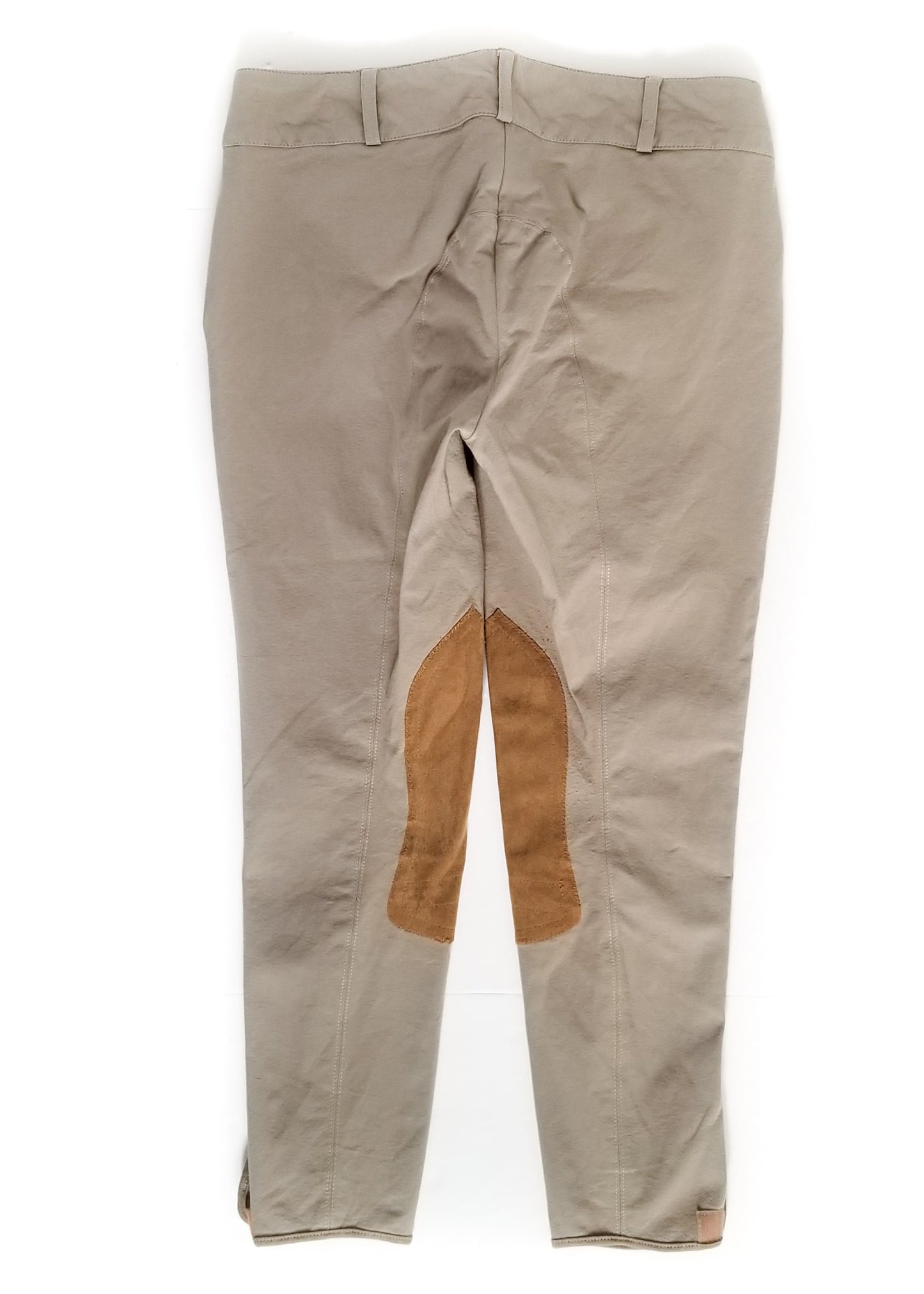 On Course Knee Patch Breeches - Tan - Women's 32