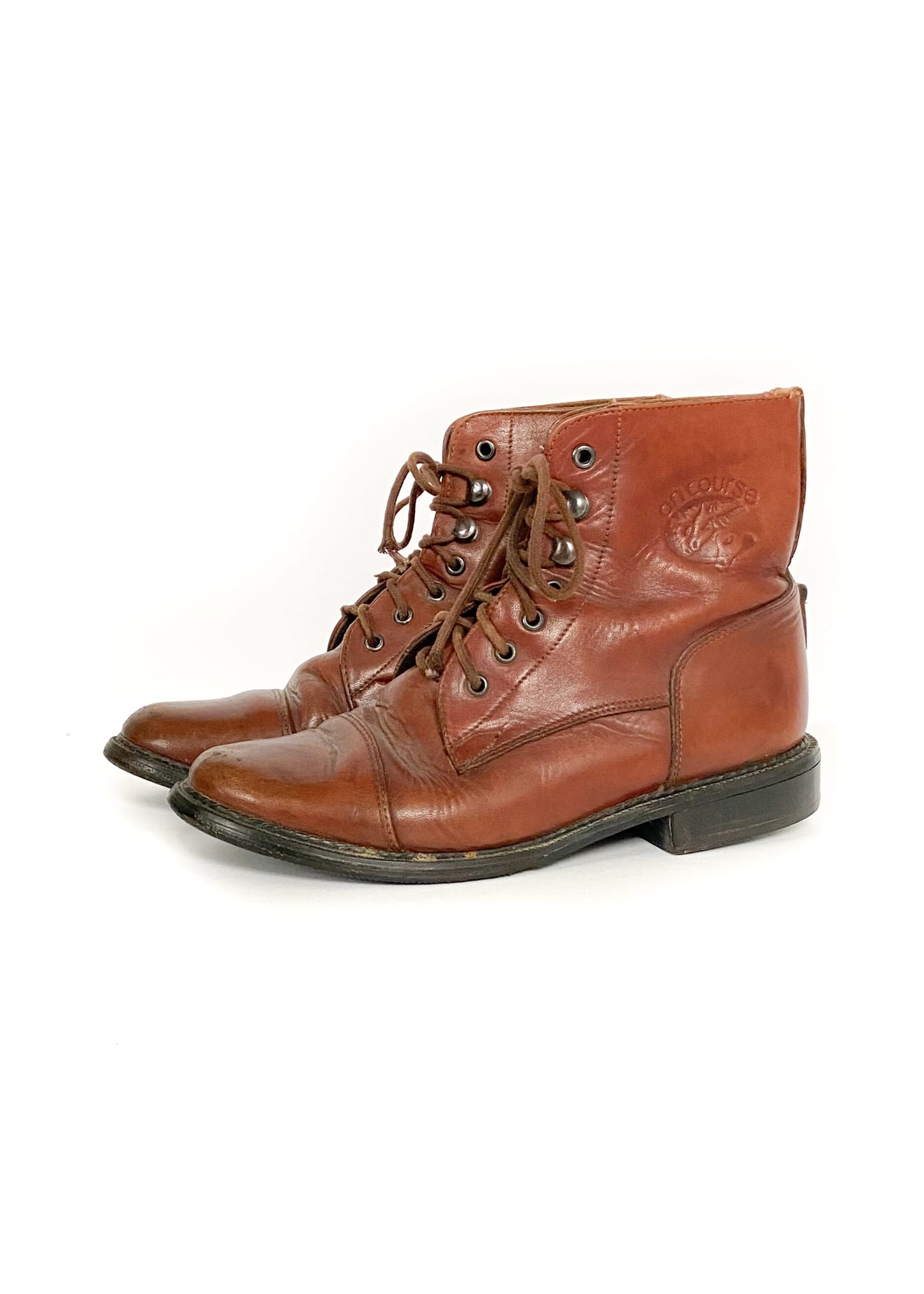 On Course Paddock Boots - Light Brown - Youth 8