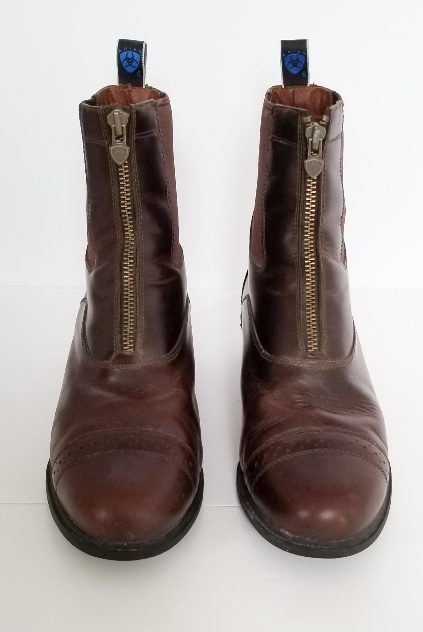 Men’s Ariat Devon Pro Zip Paddock Boot - Brown - 9.5EE