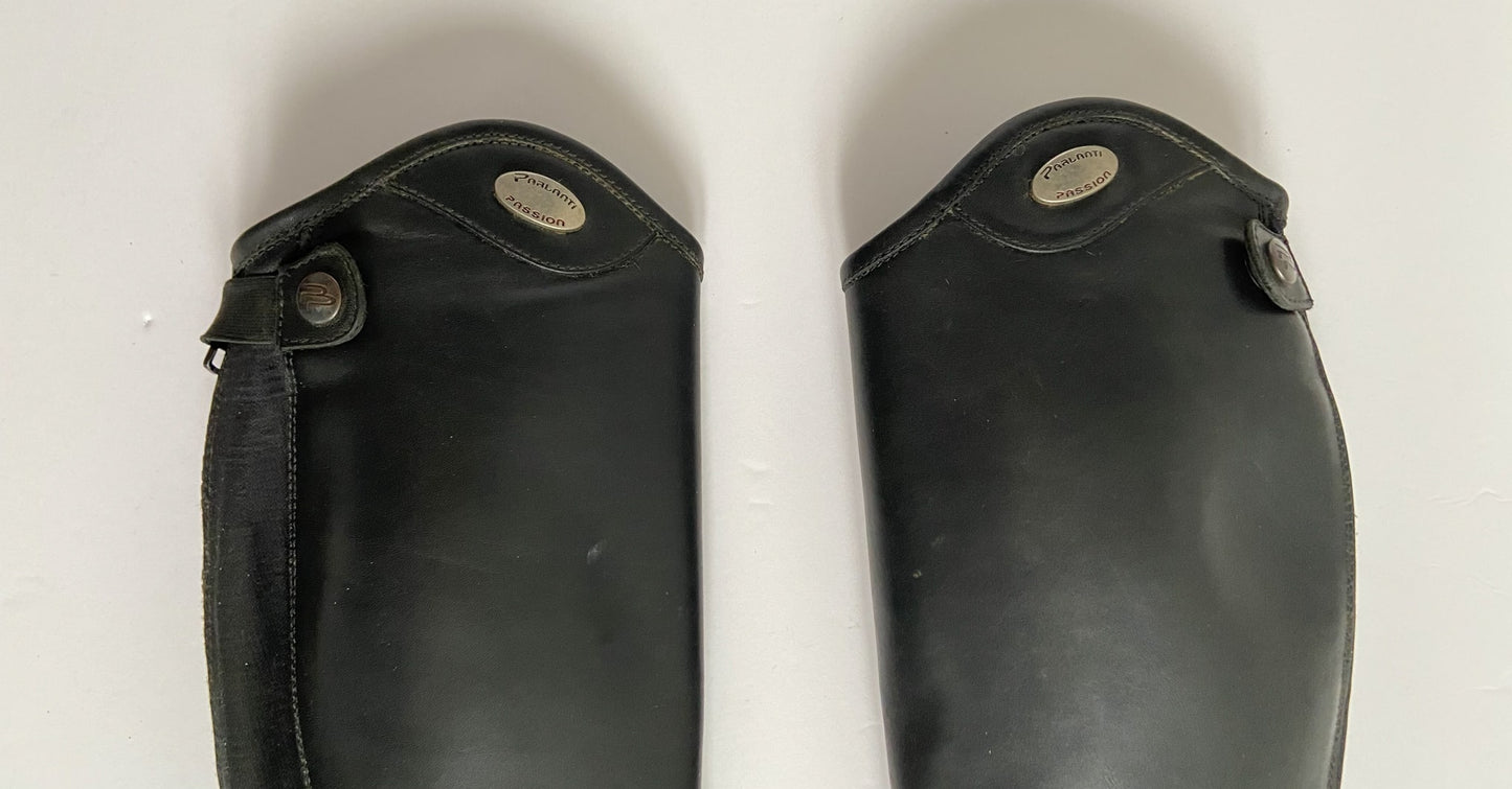 Parlanti Passion Half Chaps - Black - Small