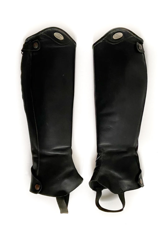 Parlanti Passion Half Chaps - Black - Small