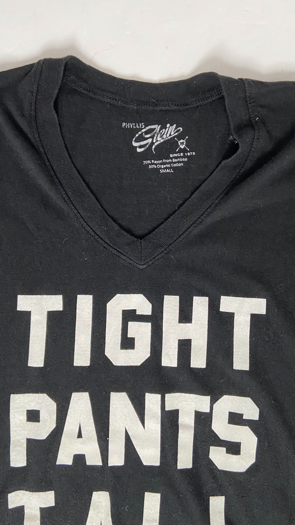 Phyllis Stein Tee Shirt - Black - Women's Small