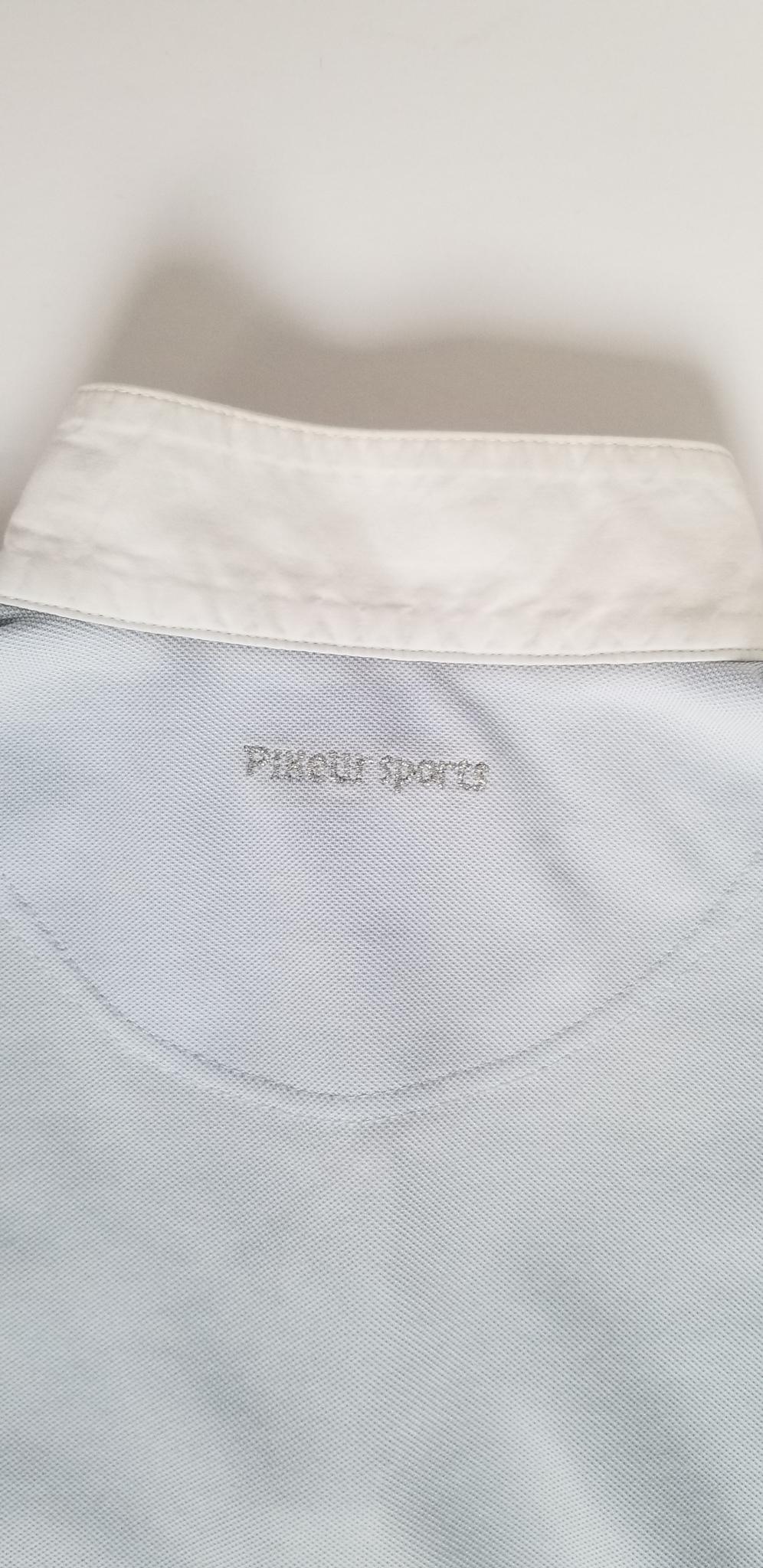 Pikeur Ladies Crystal Show Shirt Short Sleeve - Baby Blue - Women's Size 4 (US)