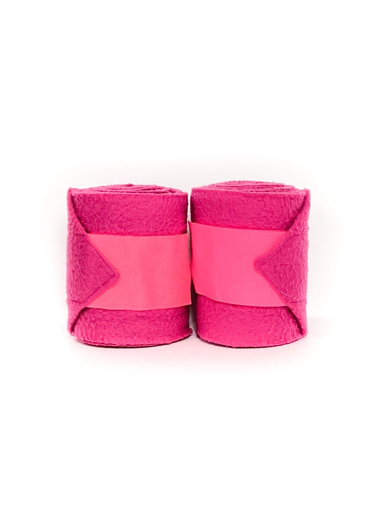 Vacs Fleece Polos - Pink - Horse