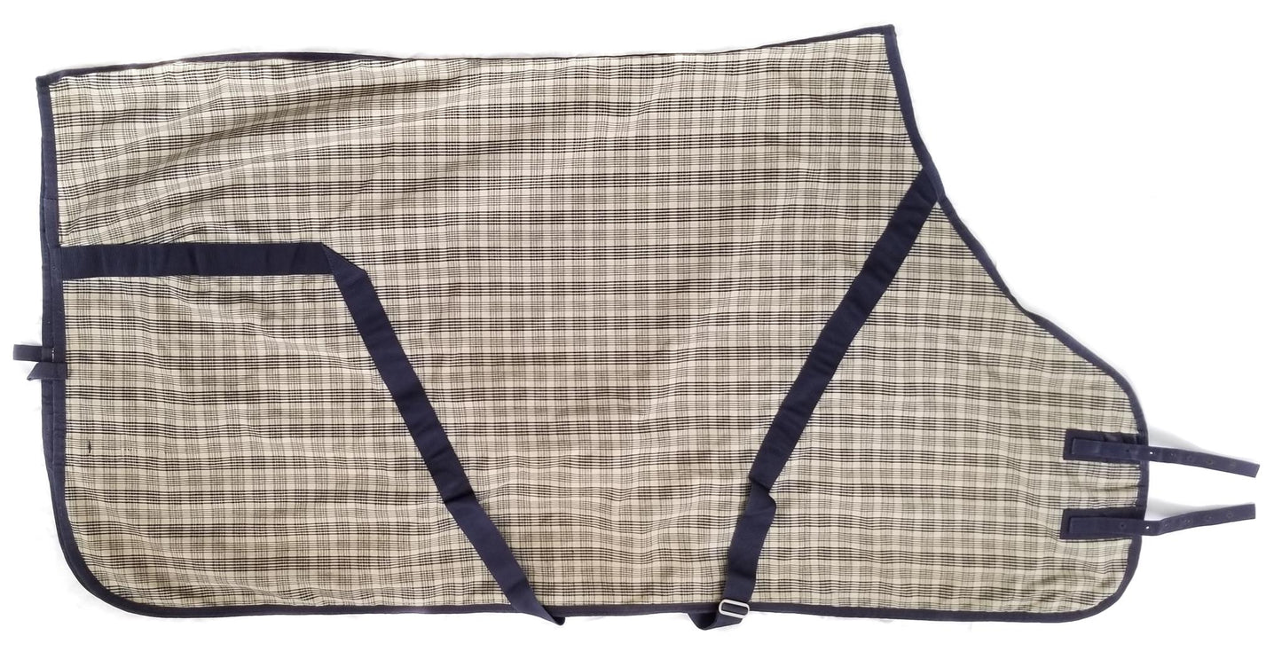 Shedrow Stable Sheet - Plaid - 72"