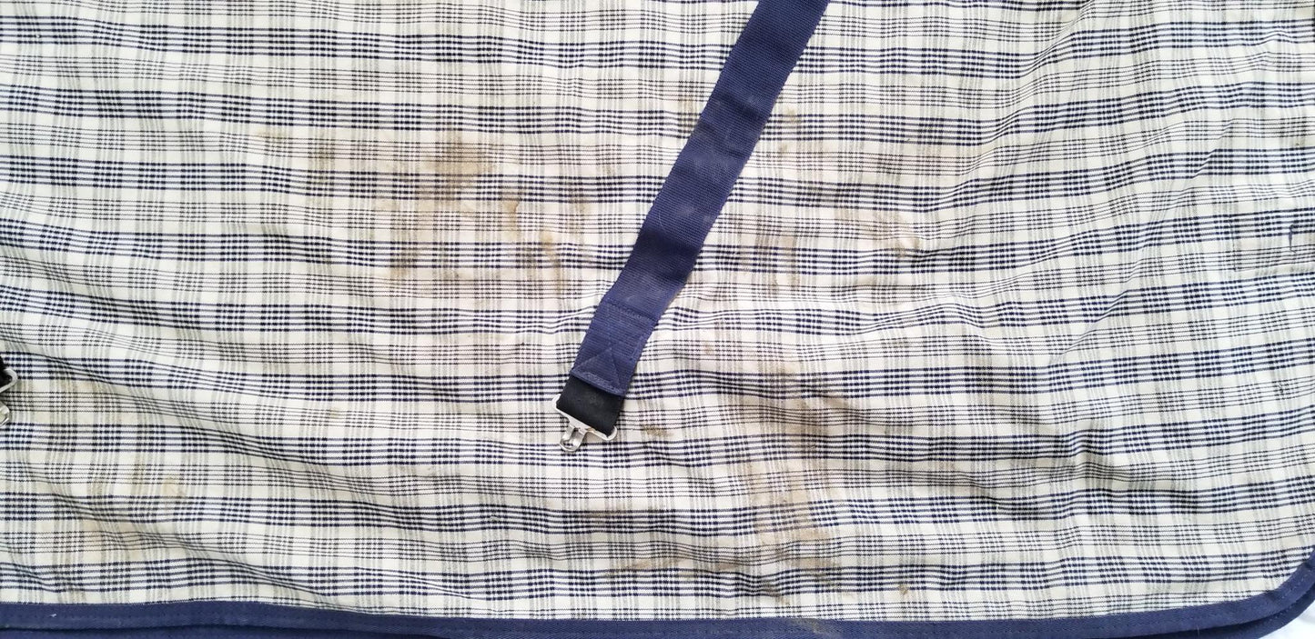 Shedrow Stable Sheet - Plaid - 72"