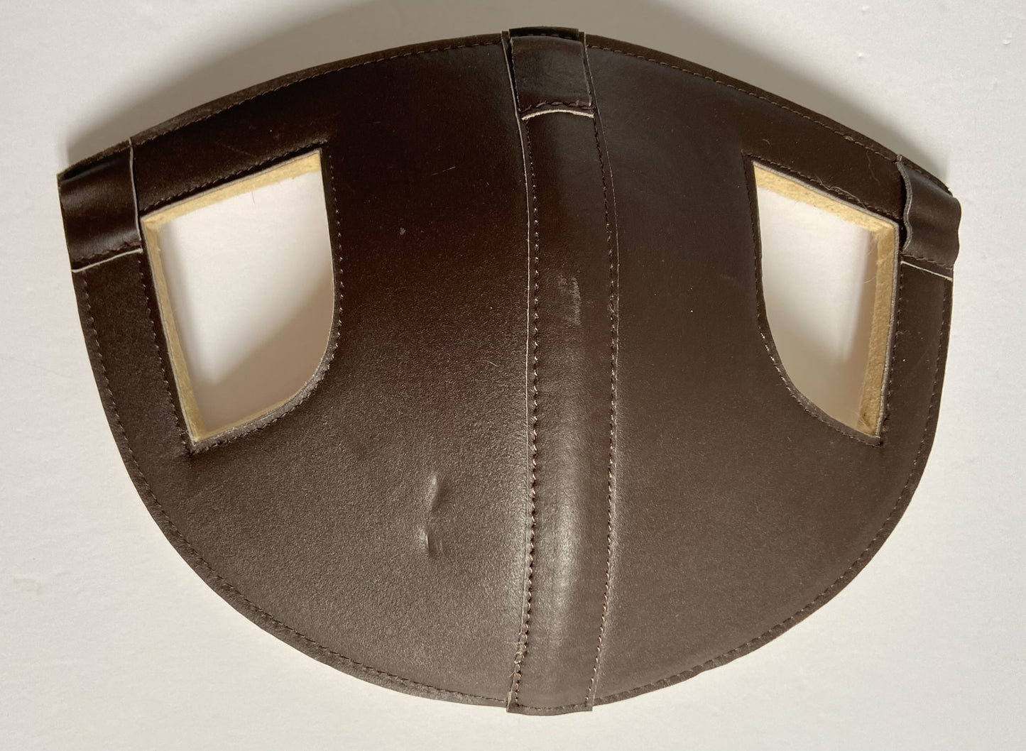 Horse Head Bumper Poll Guard - Brown - Horse