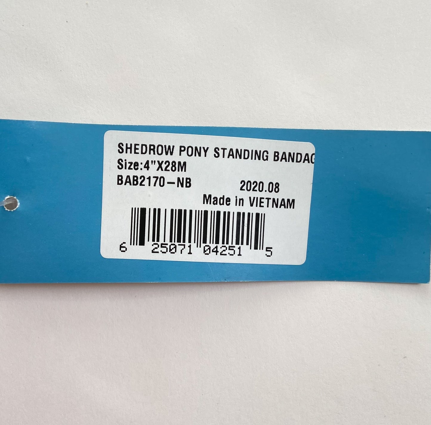 Shedrow Pony Standing Bandage - Navy - Pony