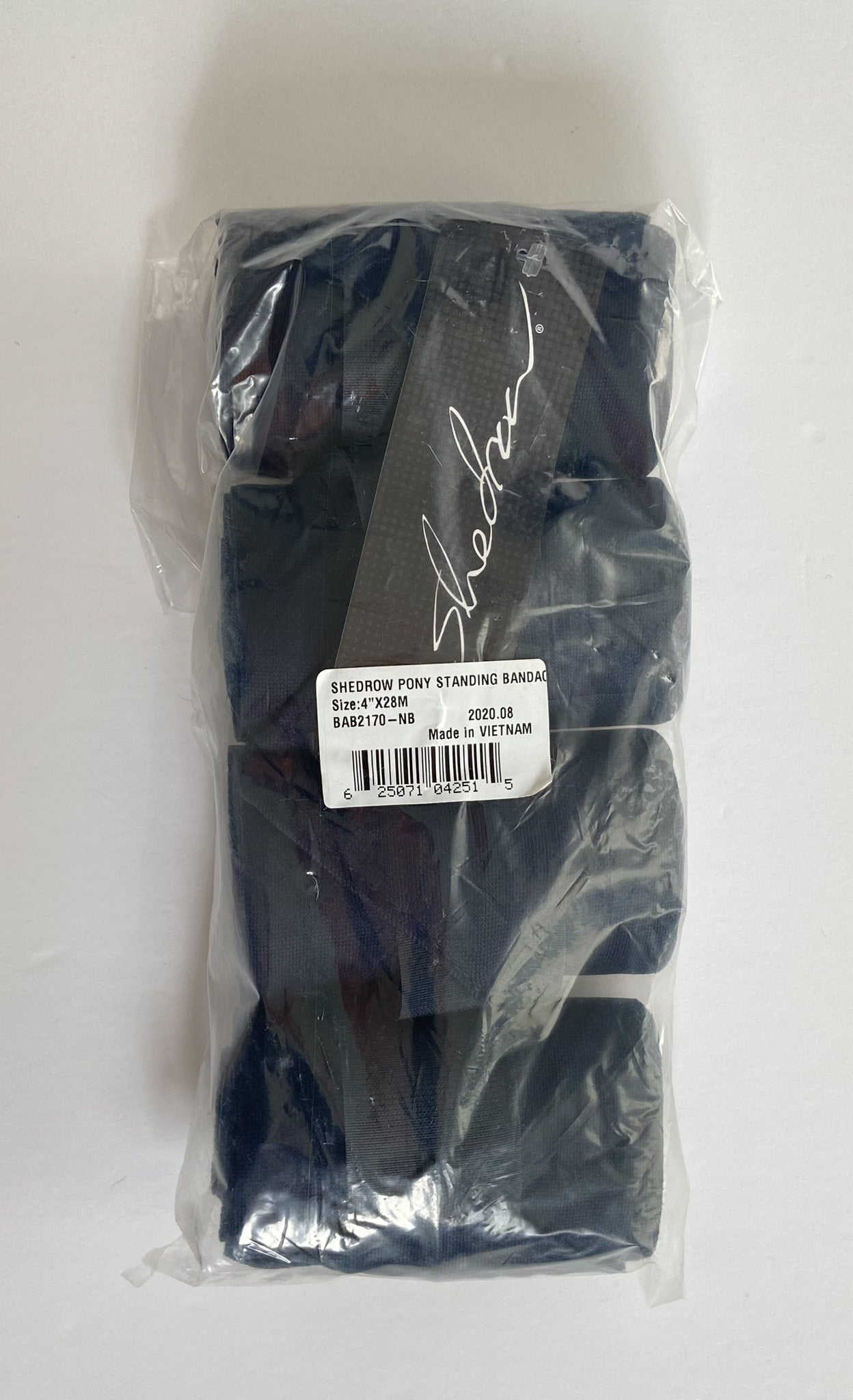 Shedrow Pony Standing Bandage - Navy - Pony