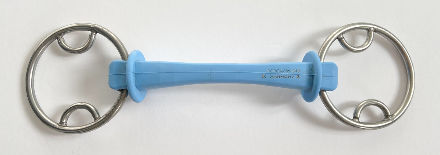 Poponcini Harmony Beval Bit - Blue - 5"
