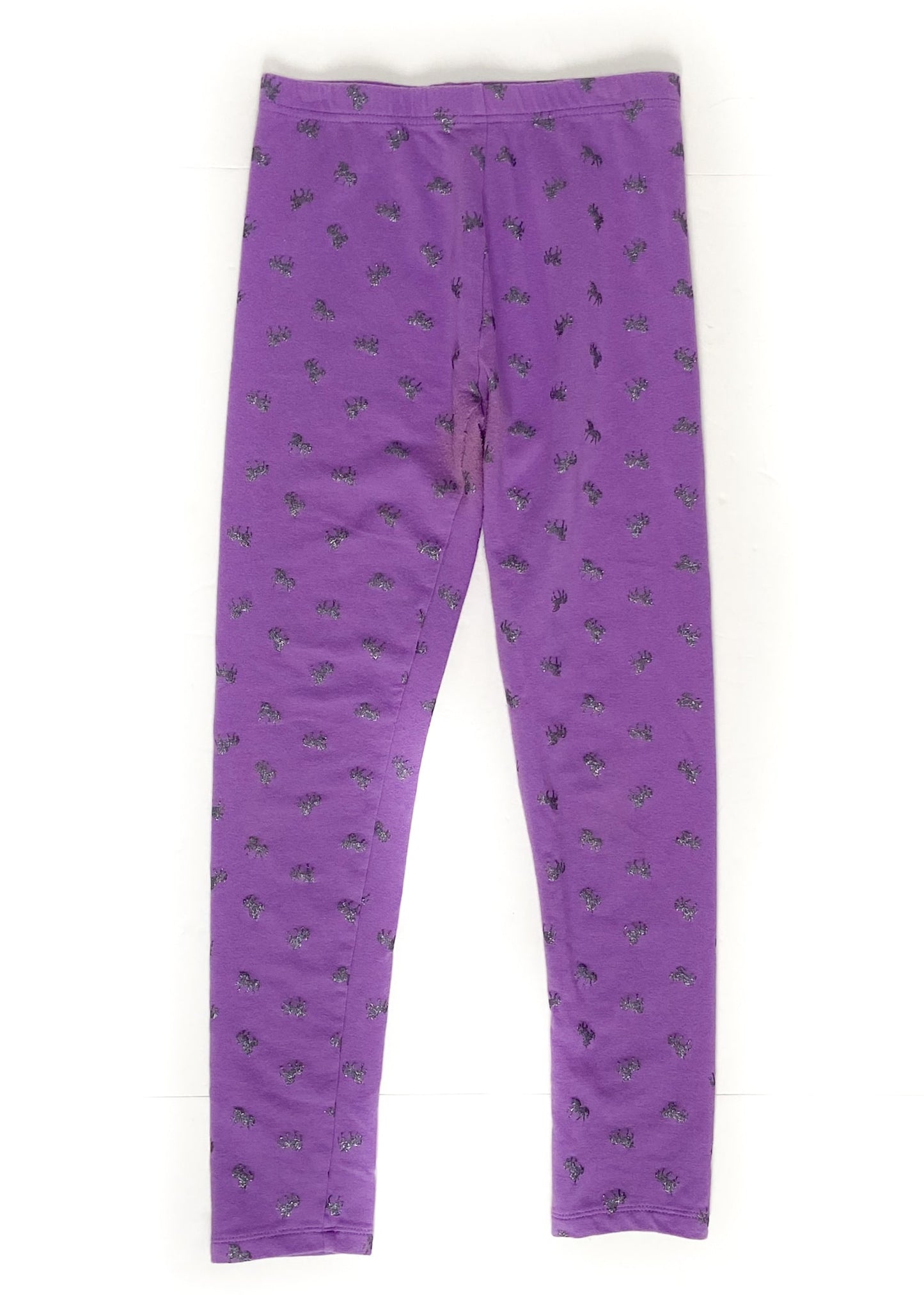 George Unicorn Leggings - Purple - Youth Large