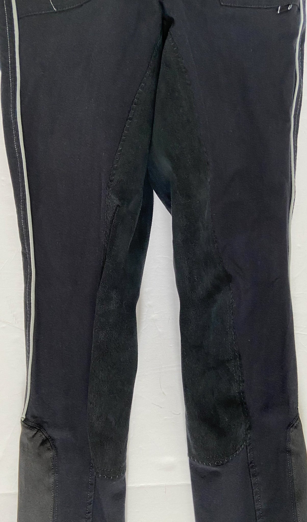 QHP Suede Full Seat Breeches - Black - Women's 28