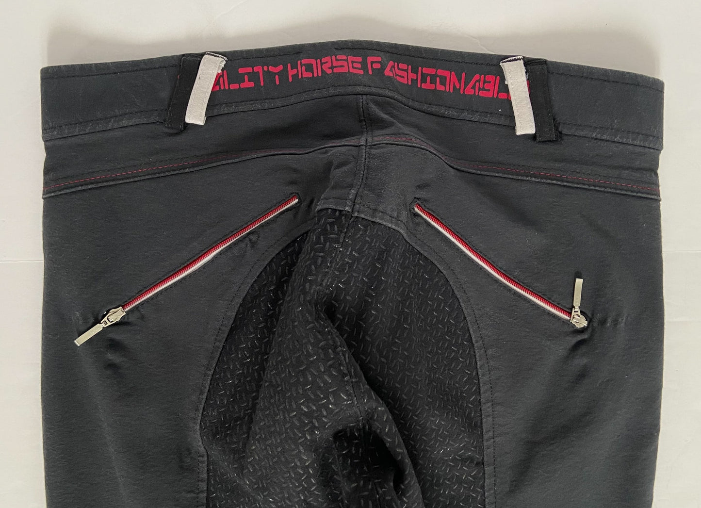 QHP Silicone Full Seat Breeches - Black - Women's 28