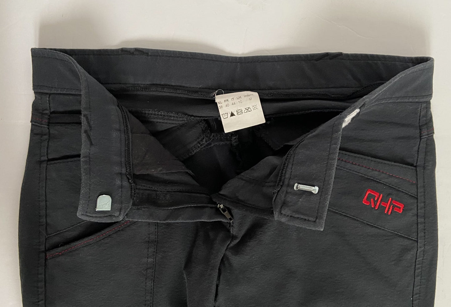 QHP Silicone Full Seat Breeches - Black - Women's 28