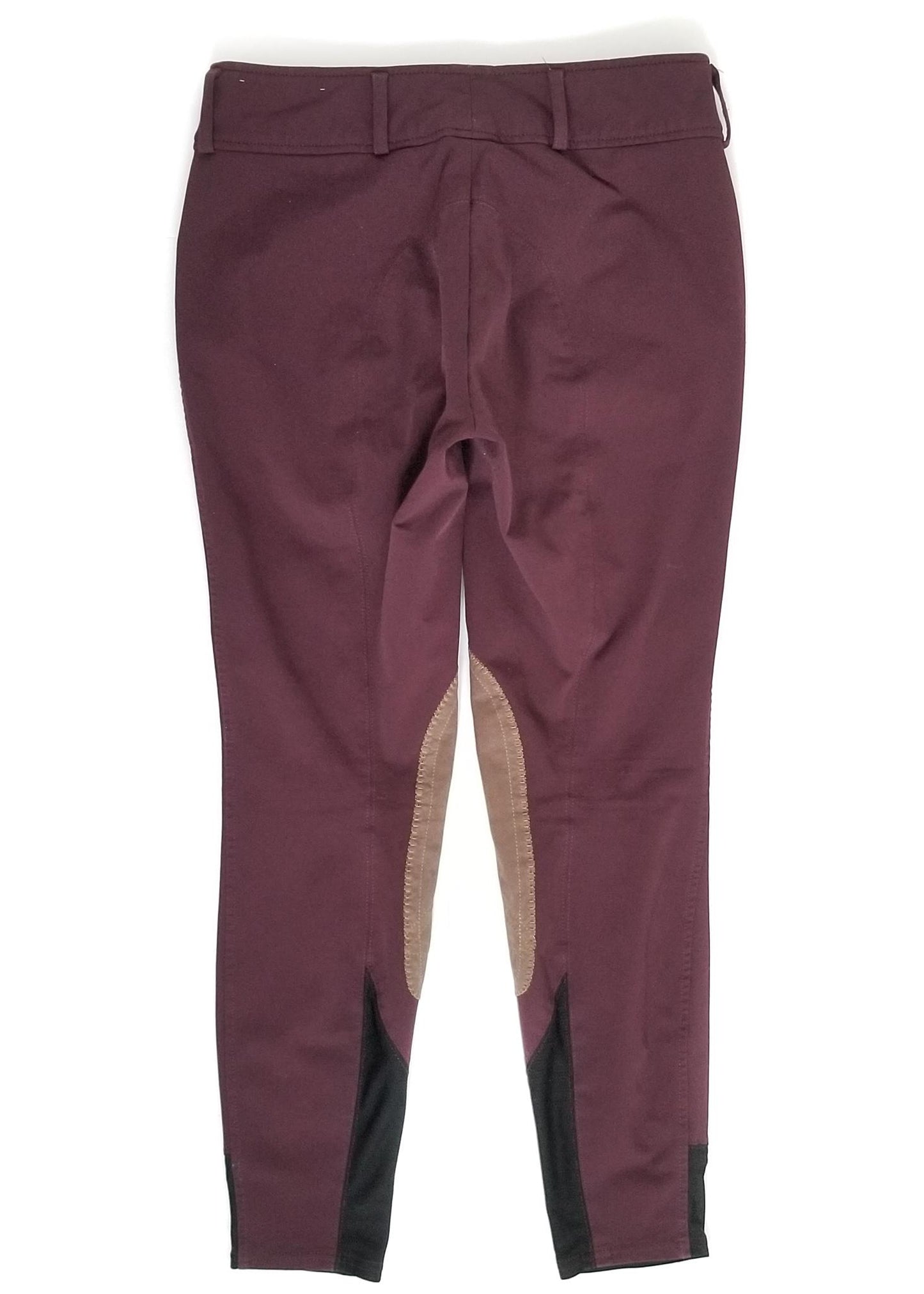 RJ Classics Gulf Knee Patch Breeches - Mixed Berry - 26R