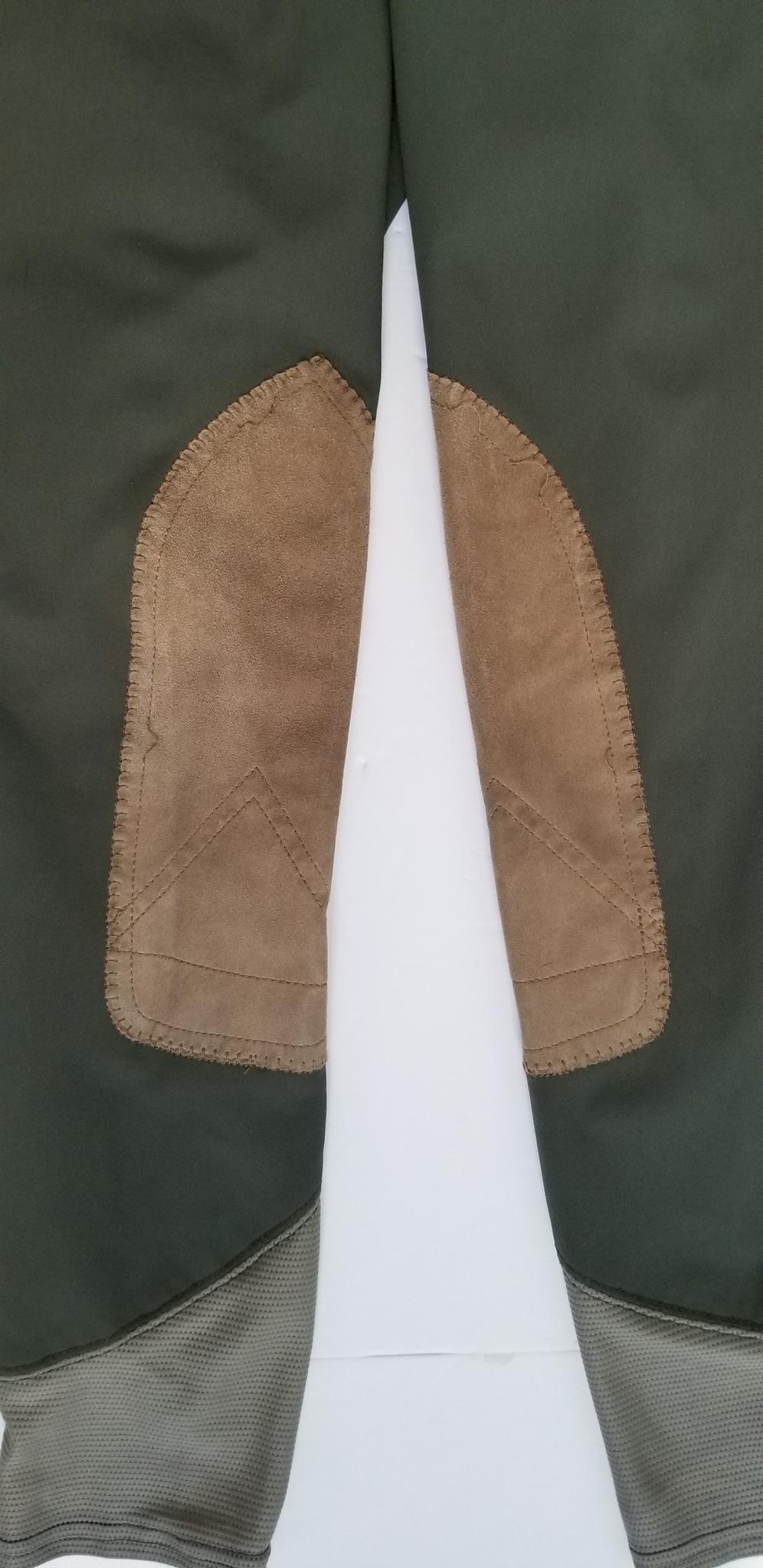 RJ Classics Gulf Knee Patch Breeches - Cilantro - 26R