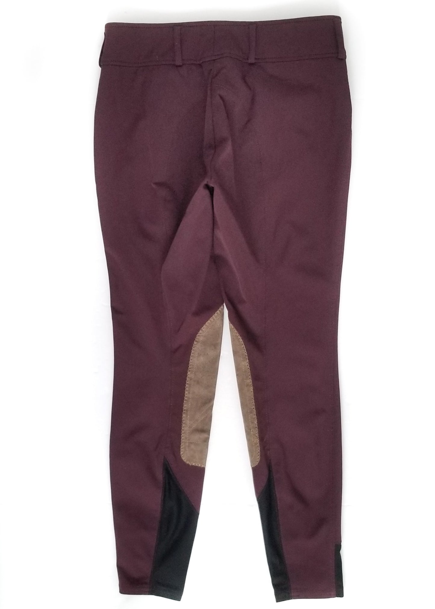 RJ Classics Gulf Knee Patch Breeches - Mixed Berry - 26R