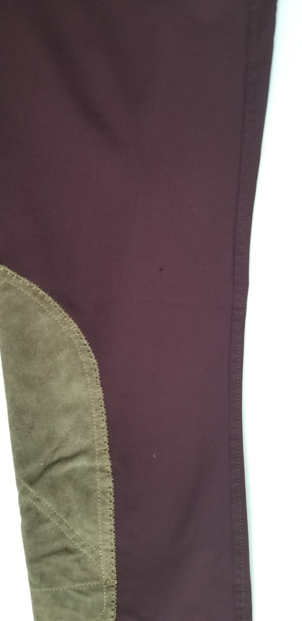 RJ Classics Gulf Knee Patch Breeches - Mixed Berry - 26R
