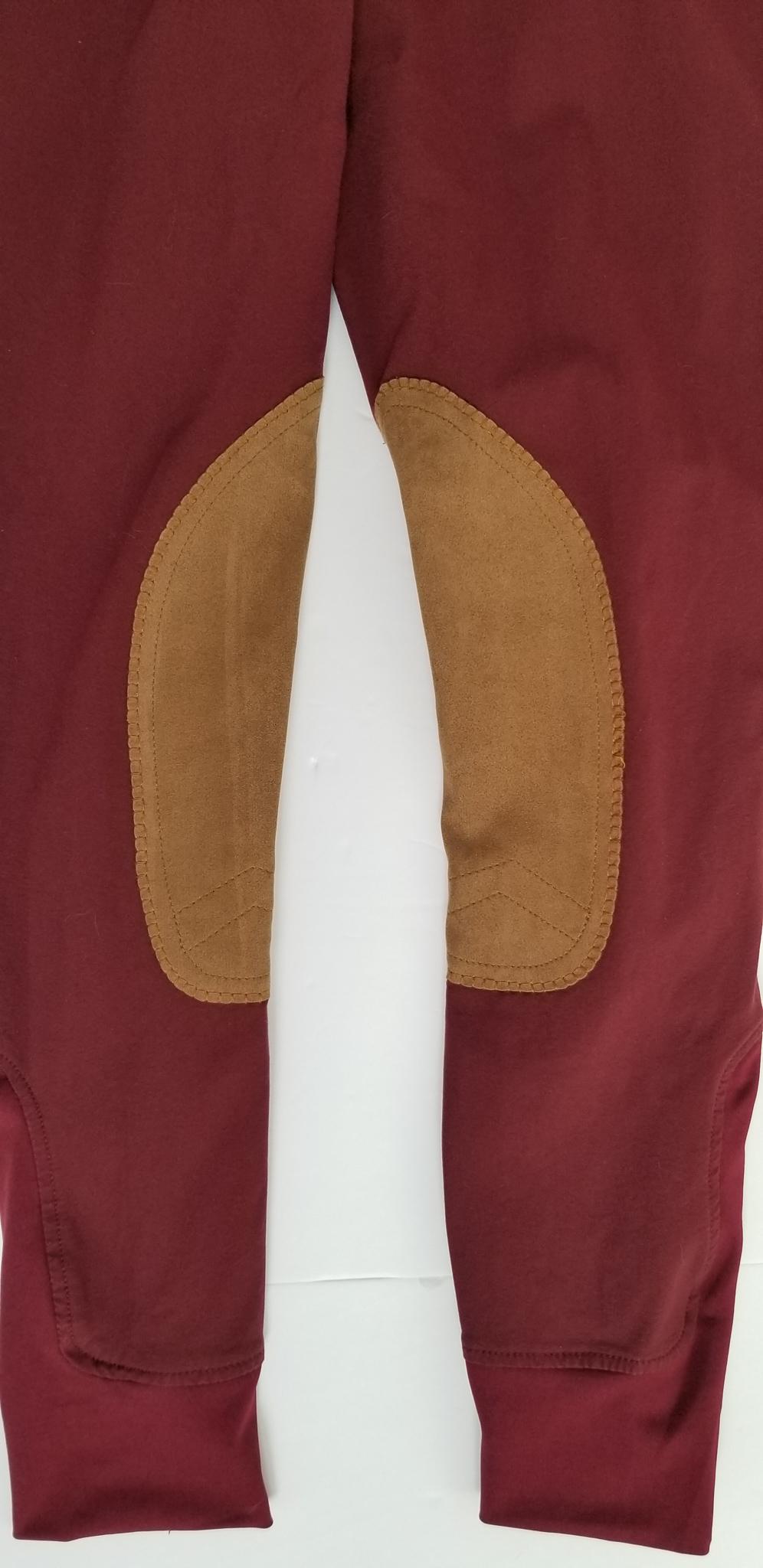Elation Platinum Chelsea Breeches - Wine - 30R