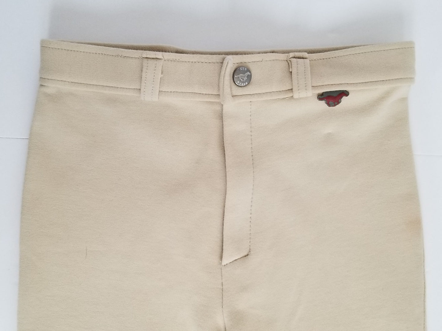 Red Horse Jodhpurs - Tan - Youth 14