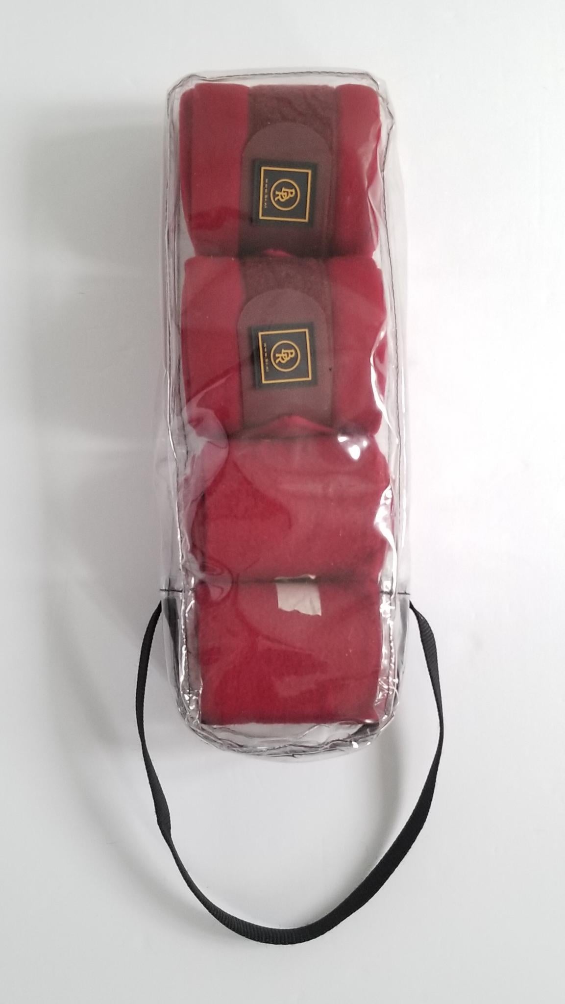 BR Fleece Polos (set of 4) - Red - Horse