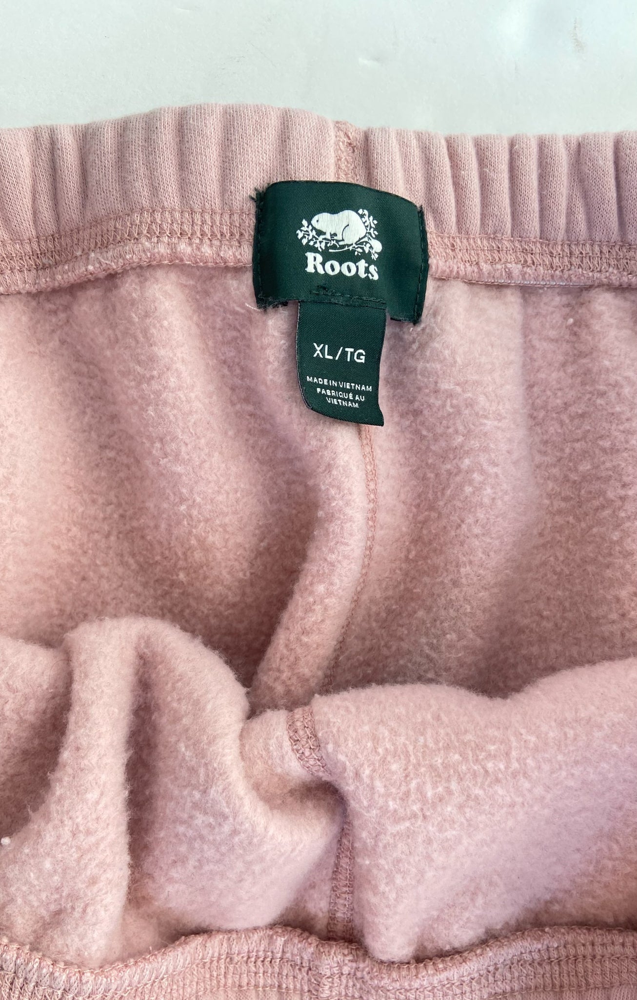 Roots Equestrian Sweatpants - Light Pink - Women's XL