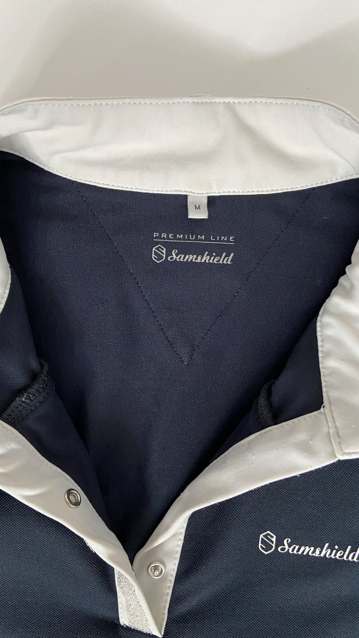 Samshield Jeanne Ladies Show Shirt - Navy - Women's Medium
