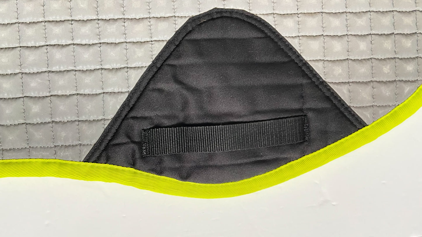 Shedrow Jump Saddle Pad - Grey - Full