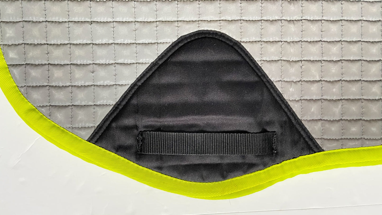 Shedrow Jump Saddle Pad - Grey - Full