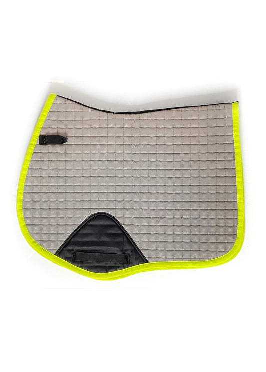 Shedrow Jump Saddle Pad - Grey - Full