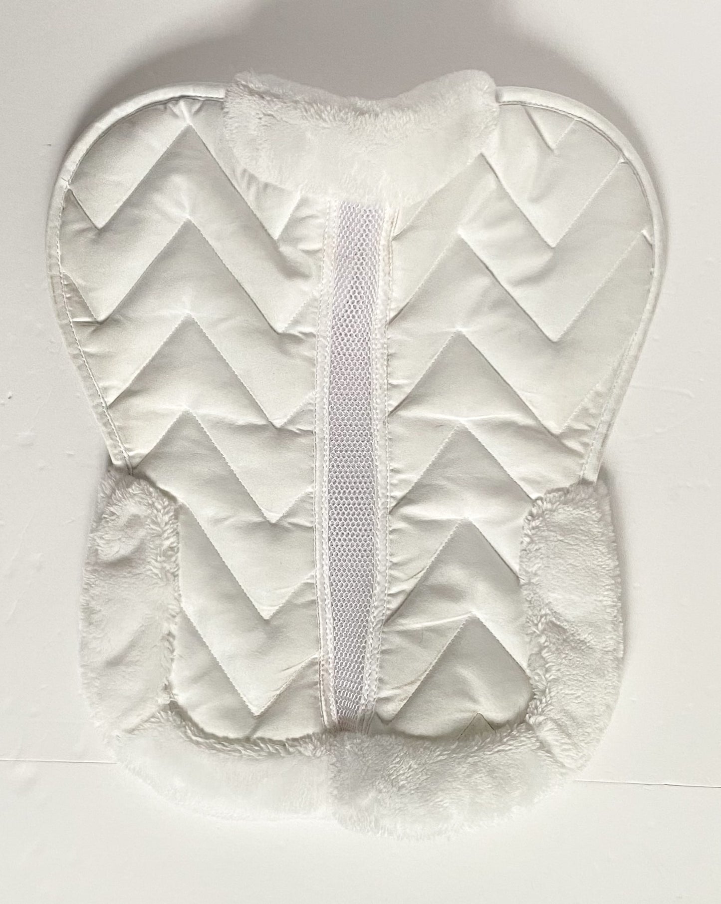 Shedrow Synthetic Suede Half Pad - White - Full