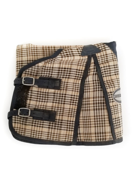 Shedrow Protective Fly Sheet - Plaid - 68"