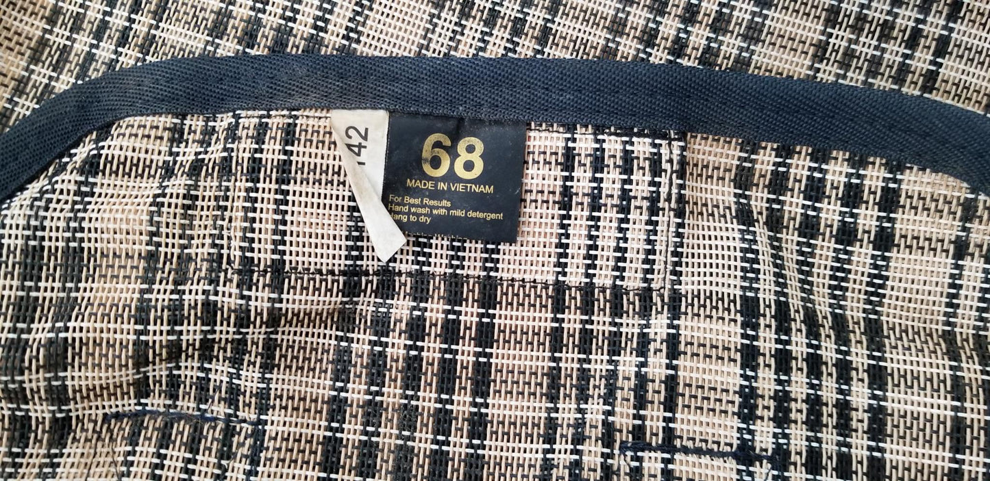 Shedrow Protective Fly Sheet - Plaid - 68"