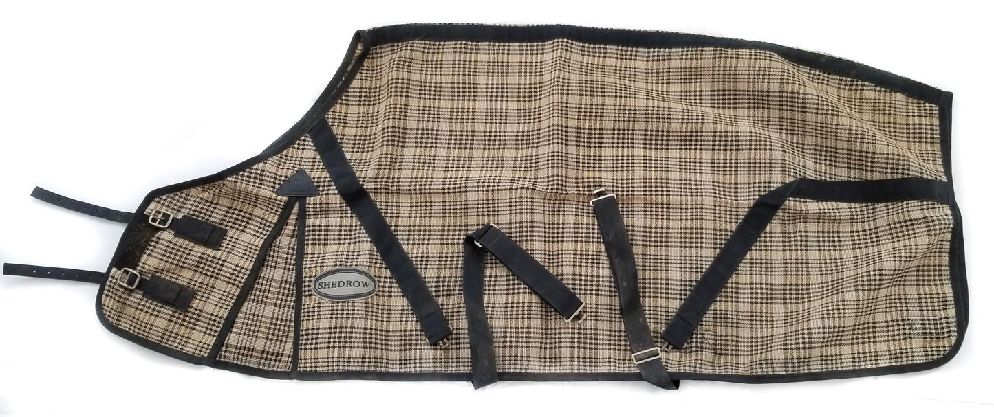 Shedrow Protective Fly Sheet - Plaid - 68"