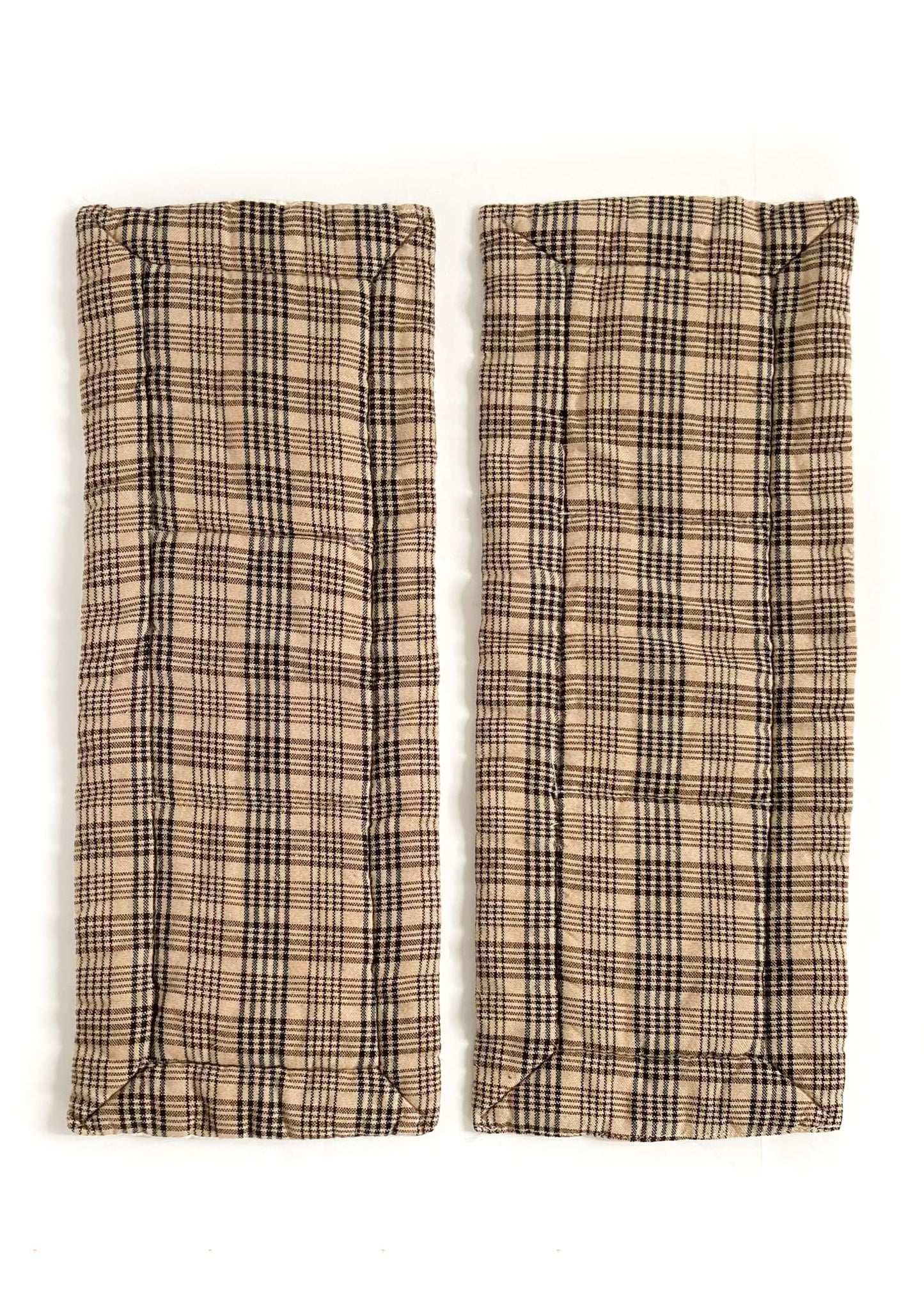 Shedrow Pillow Wraps - Plaid - 11.5"