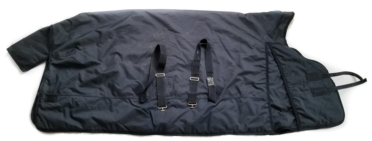 Shedrow Comfort Neck Turnout (300g) - Navy - 76"