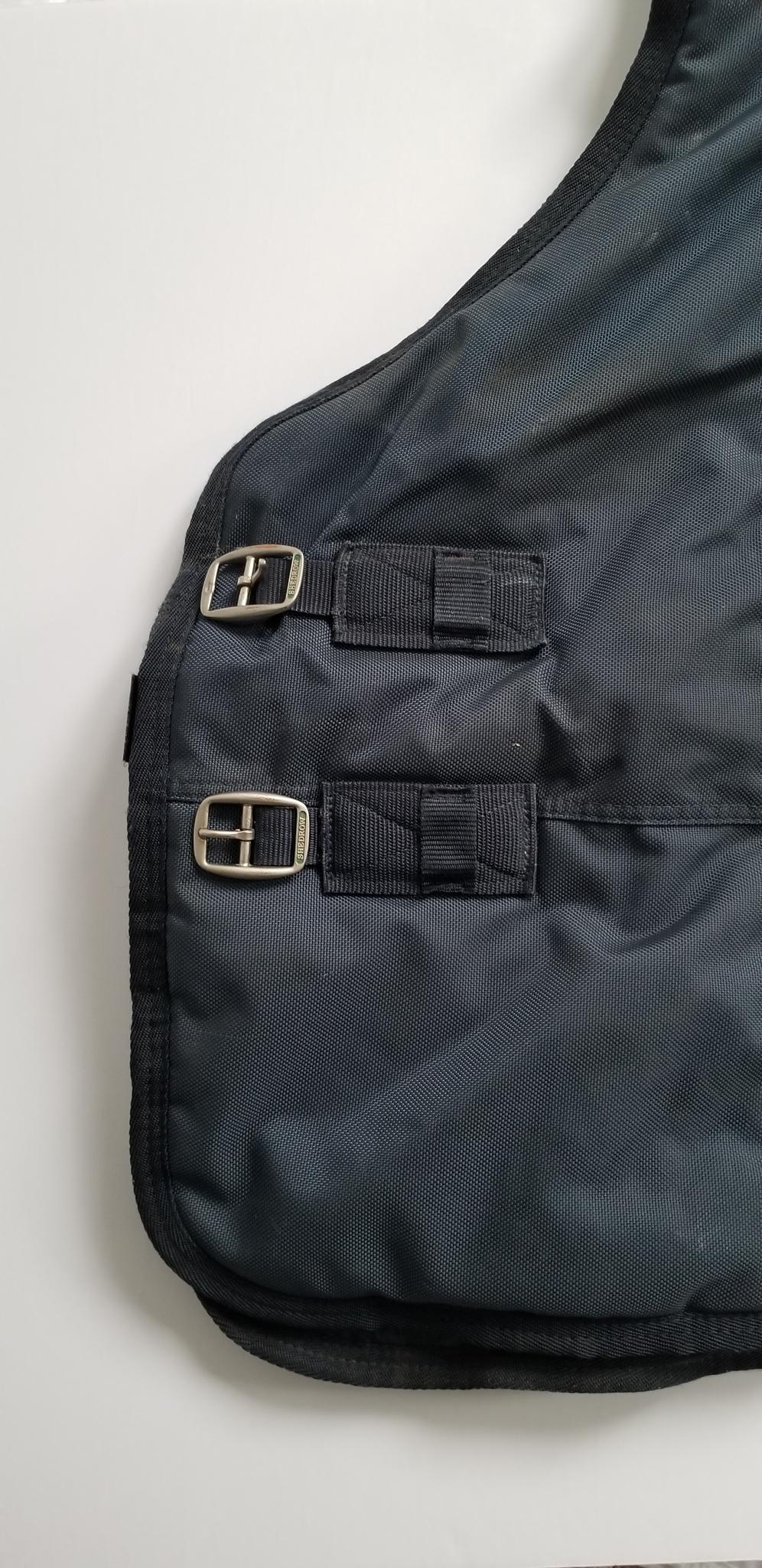 Shedrow Comfort Neck Turnout (300g) - Navy - 76"