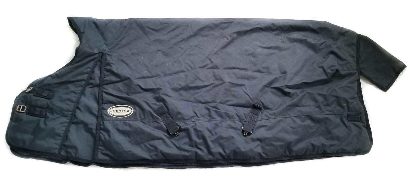 Shedrow Comfort Neck Turnout (300g) - Navy - 76"