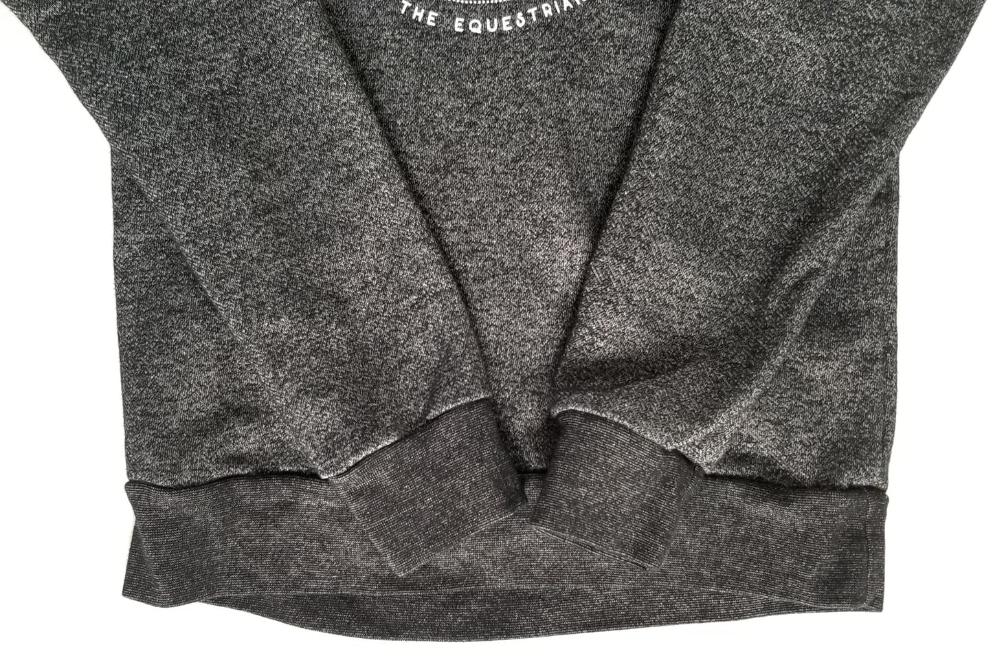 Spiced Equestrian Crew Neck Sweater - Pepper - Women's Small